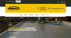 Desktop Screenshot of membraflex.com.br